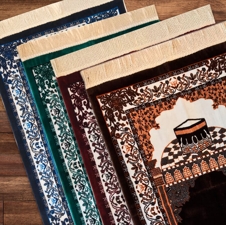 Al Haram Al Makki Prayer Mat four Colors - Nusuki MY