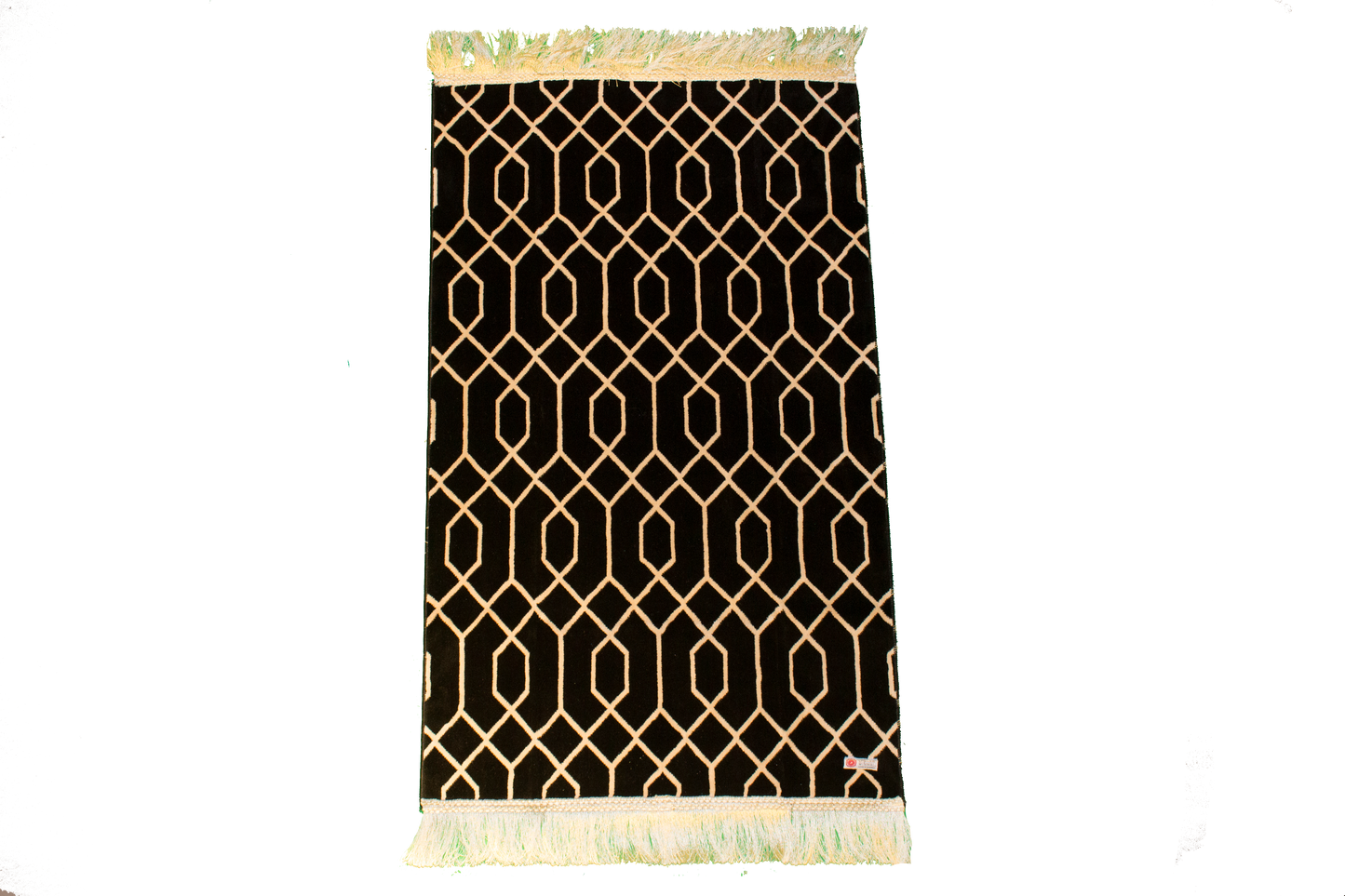 Al Yaqeen Prayer Mat Black Color