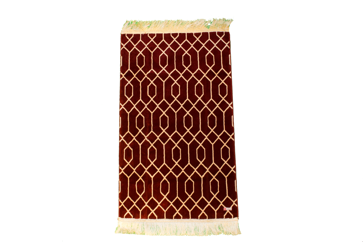 Al Yaqeen Prayer Mat Red Color