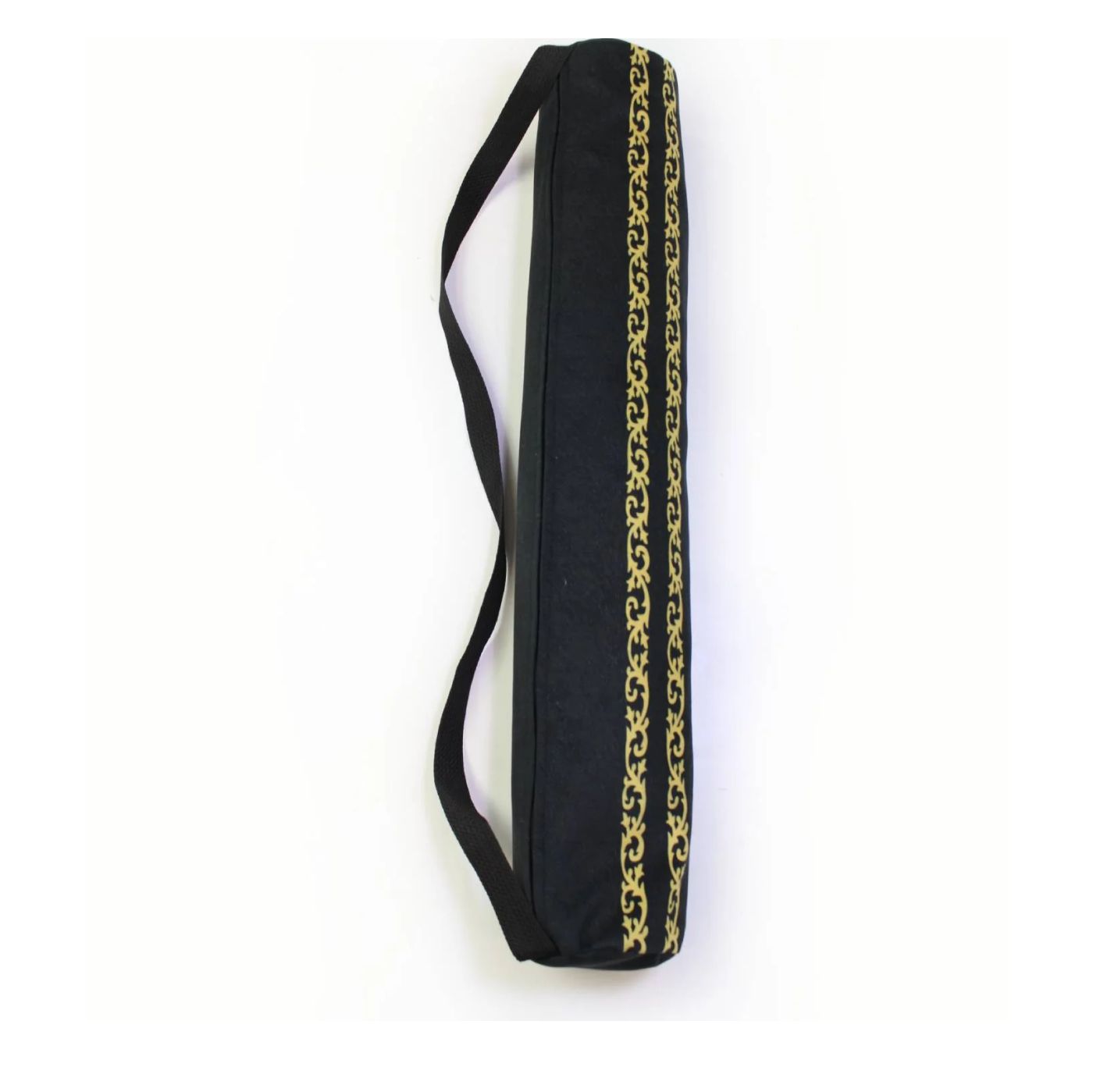 Black Stone Padded Prayer Mat Arched with Hand Bag - Nusuki MY