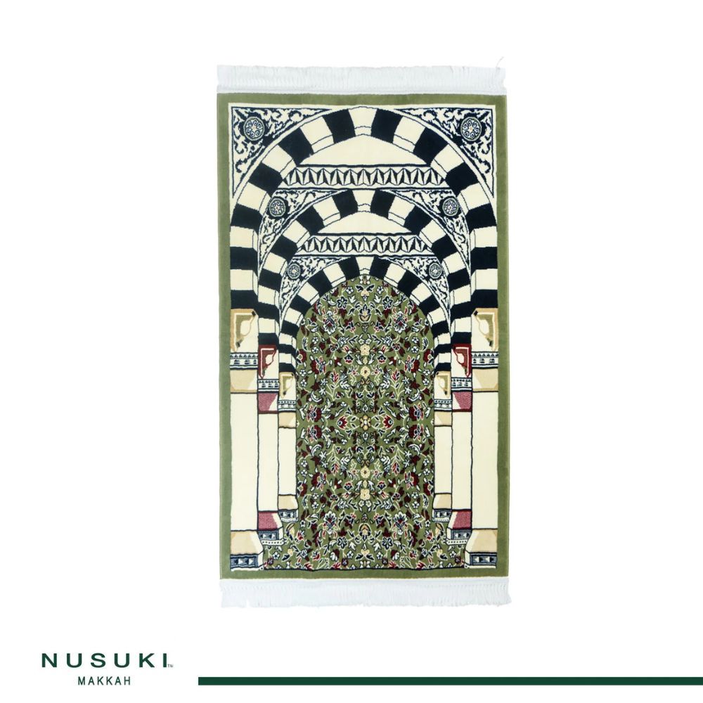 Al Rawda Al Sharifah Entrance Prayer Mat - Nusuki MY
