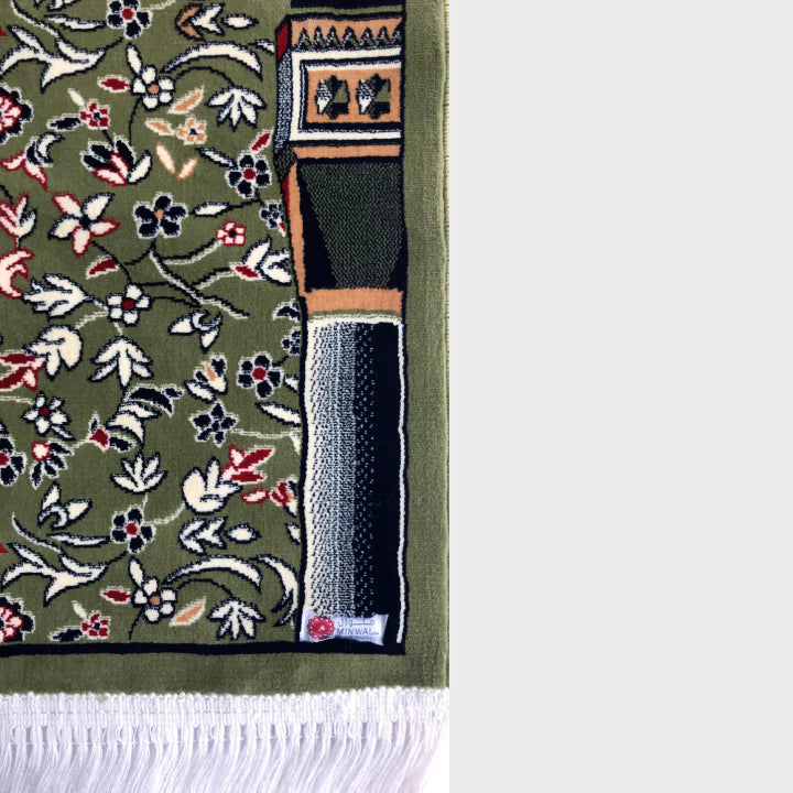 Al Rawda Al Sharifah Prayer Mat  with Handbag Made in Medina - Nusuki MY