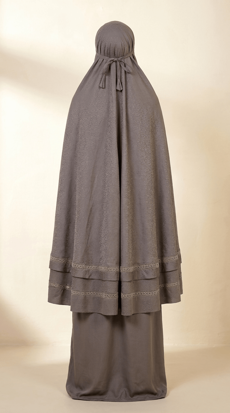 Joud Al-Turath Malaysian Prayerwear Set | Sandy Brown - | Nusuki MY