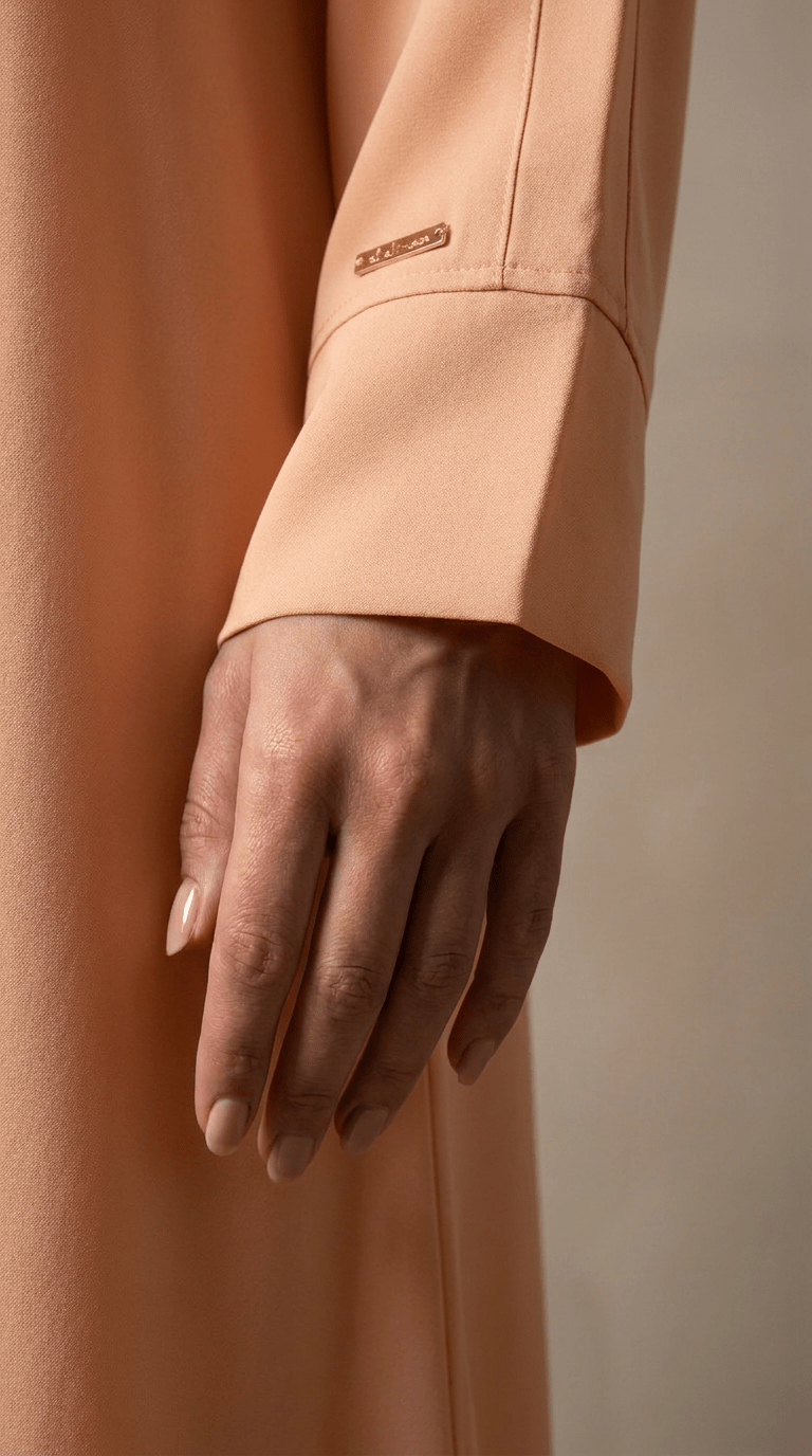 Urban Serenity Abaya Hijab Set | Dusty Sand - | Nusuki MY