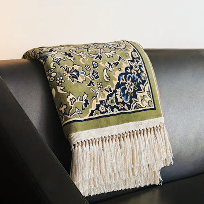 Rawdah Al-Haramain Premium Prayer Mat with Handbag