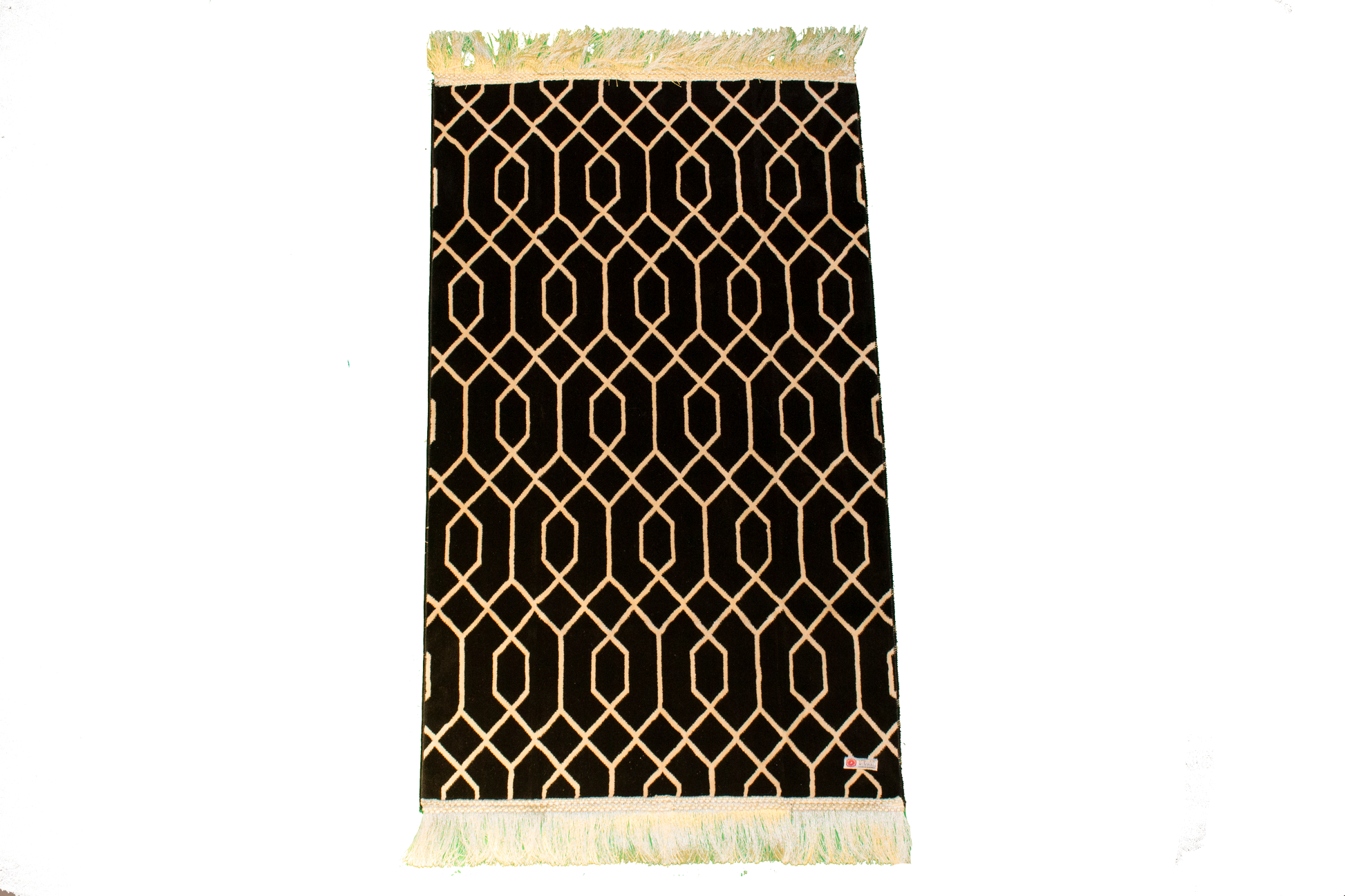 Al Yaqeen Prayer Mat Black Color