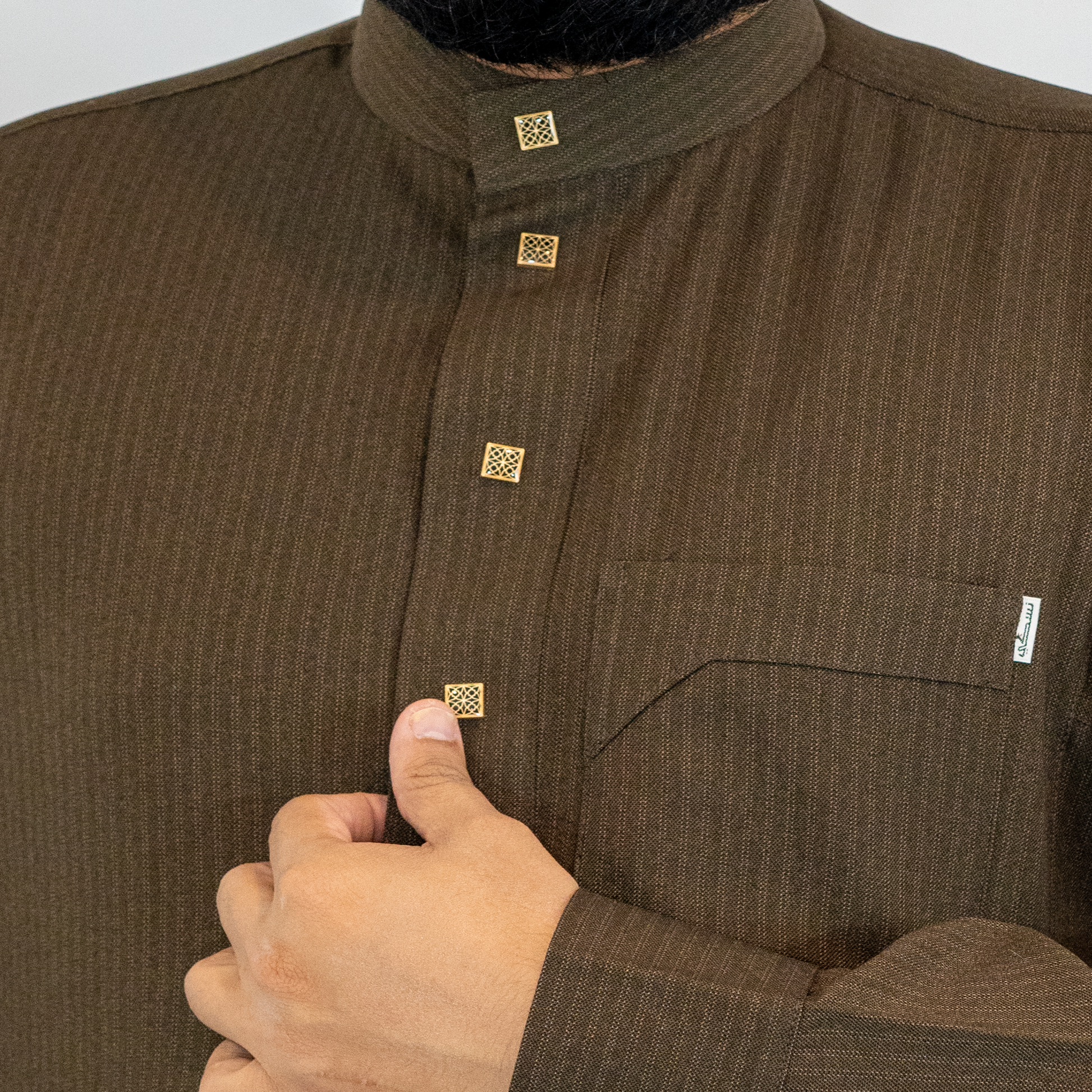 Brown Winter Thobe Premium - Nusuki MY