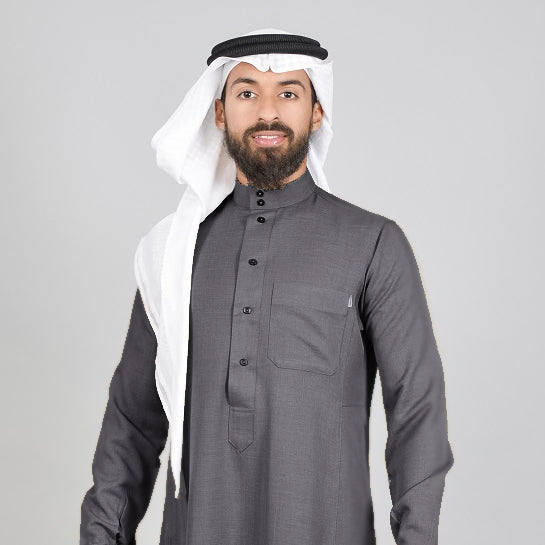 Dark Brown Winter Thobe Casual - Nusuki MY