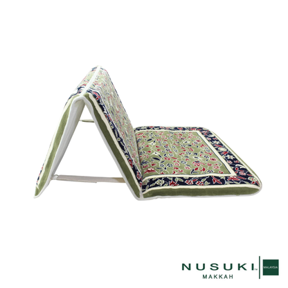 Foldable Prayer Mat Al Rawdha with Handbag