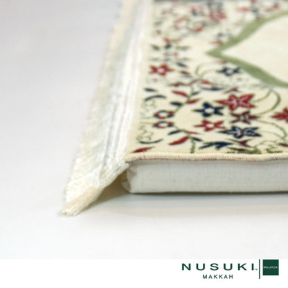 Al Imam Memory Foam Prayer Mat Beige