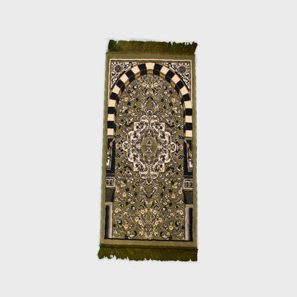 Green Riyadh al Salihyen Kids Prayer Mat - Nusuki My