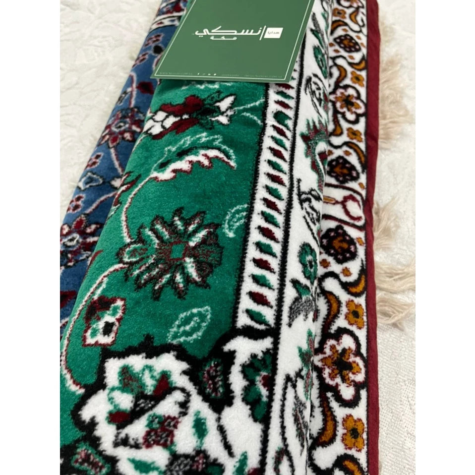 Makkah Clock Tower Prayer Mat close roll up picture