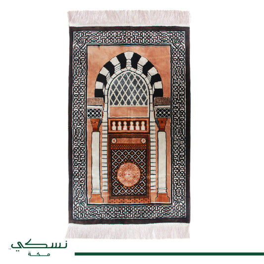 Sejadah Gerbang Al Haram Alnabawi Coklat