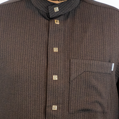 Red Winter Thobe Premium - Nusuki MY