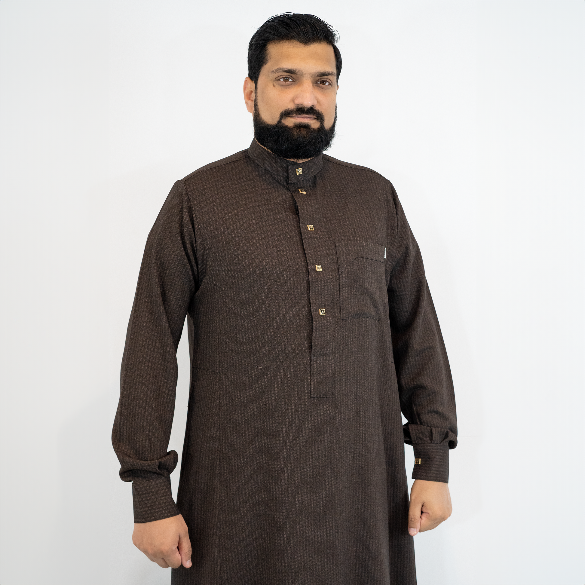 Red Winter Thobe Premium - Nusuki MY