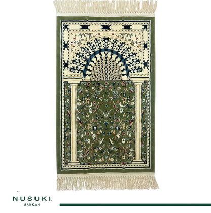 Minbar Al Rawda Prayer Mat with Handbag - Nusuki MY
