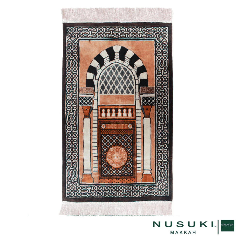 Al Haram Al Nabawi Gate Prayer Mat with Box - Prayer Mat | Nusuki MY