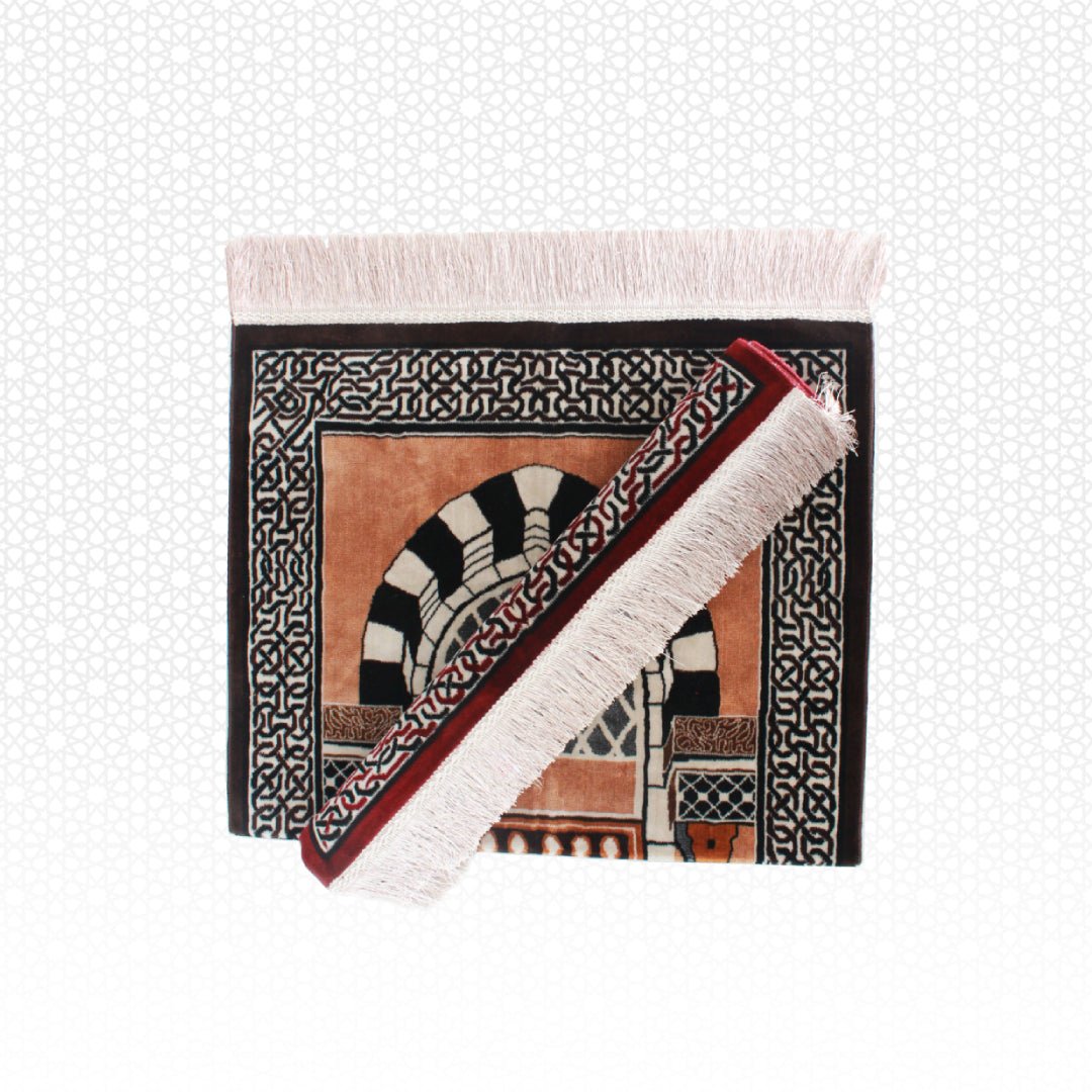 Al Haram Al Nabawi Gate Prayer Mat with Box - Prayer Mat | Nusuki MY