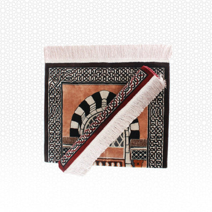 Al Haram Al Nabawi Gate Prayer Mat with Box - Prayer Mat | Nusuki MY