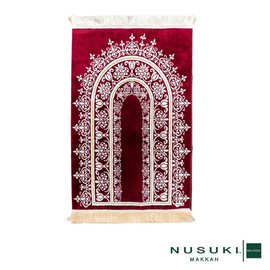 Al Husun Prayer Mat with Bag - Prayer Mat | Nusuki MY