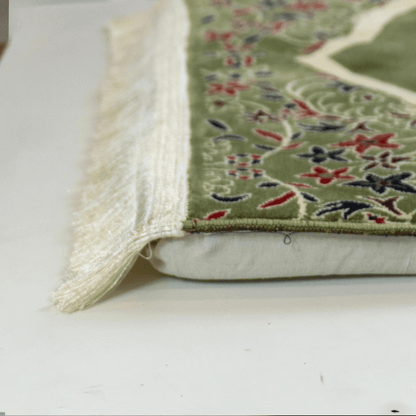 Al Imam Memory Foam Prayer Mat Green - Prayer Mat | Nusuki MY