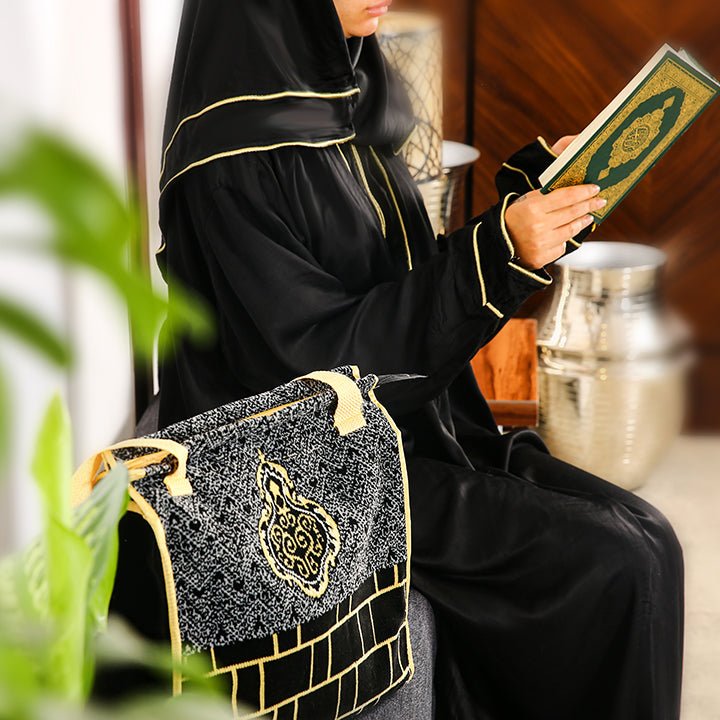 Al kaabah Wall Prayer Mat with Bag - Prayer Mat | Nusuki MY