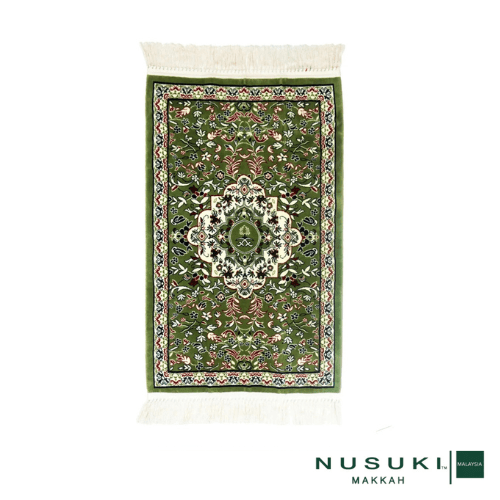 Al Rawda Premium Prayer Mat with Handbag - Prayer Mat | Nusuki MY