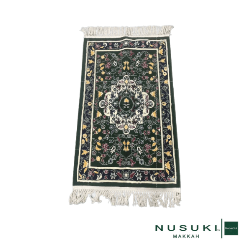 Al Rawda Premium Prayer Mat with Handbag - Prayer Mat | Nusuki MY