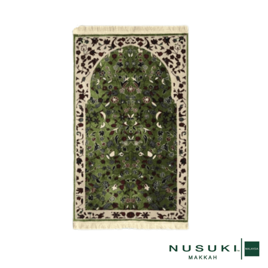 Al Rawdah Prayer Mat with Handbag - Prayer Mat | Nusuki MY