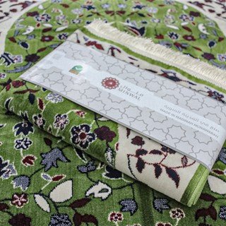 Al Rawdah Prayer Mat with Handbag - Prayer Mat | Nusuki MY