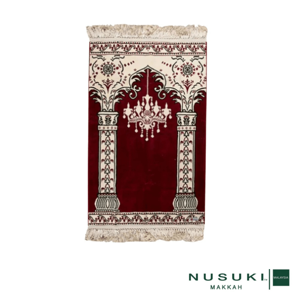 Anwar Al Aqsa Prayer Mat with Handbag - Prayer Mat | Nusuki MY