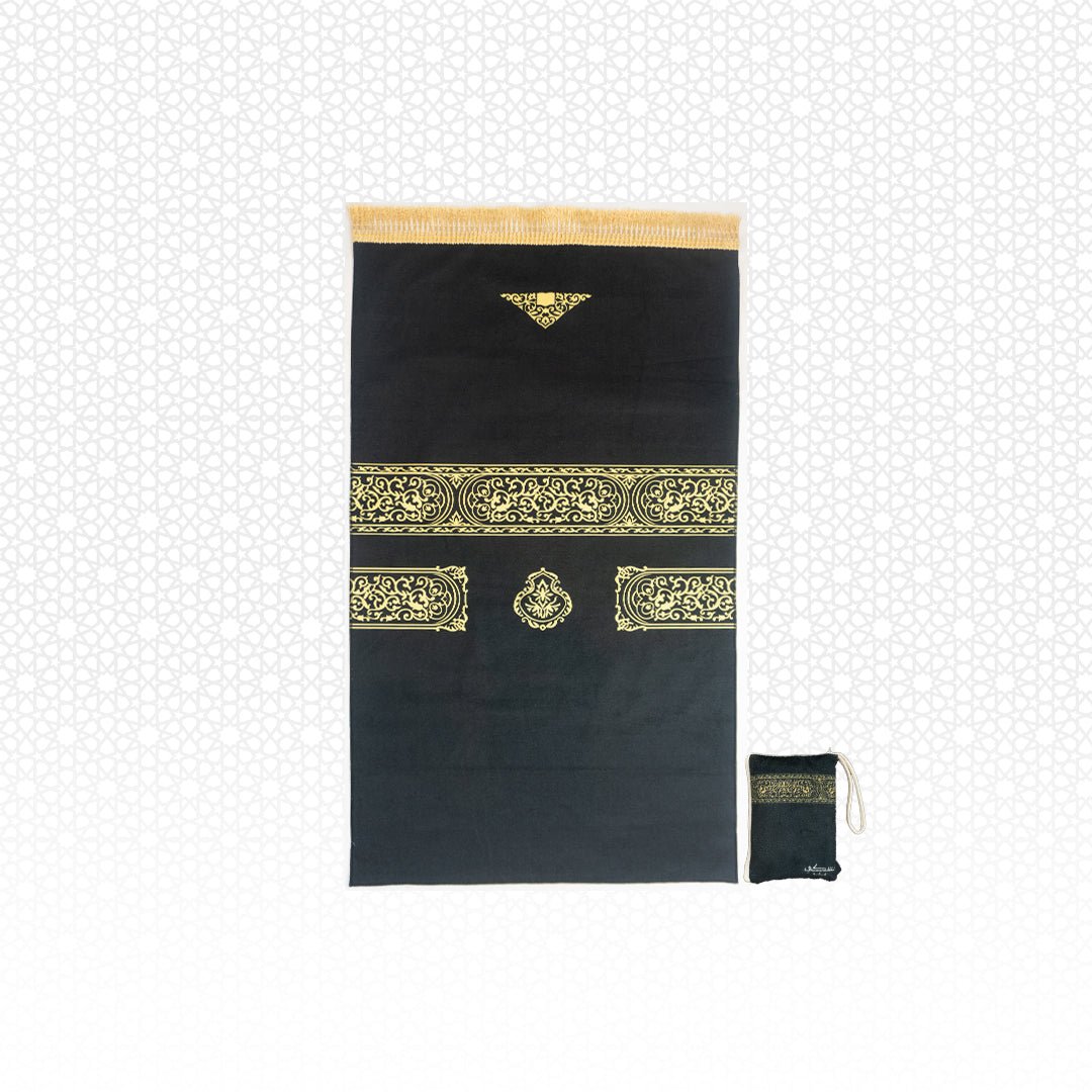 Astar Kaaba Travel Prayer Mat with Bag - Prayer Mat | Nusuki MY