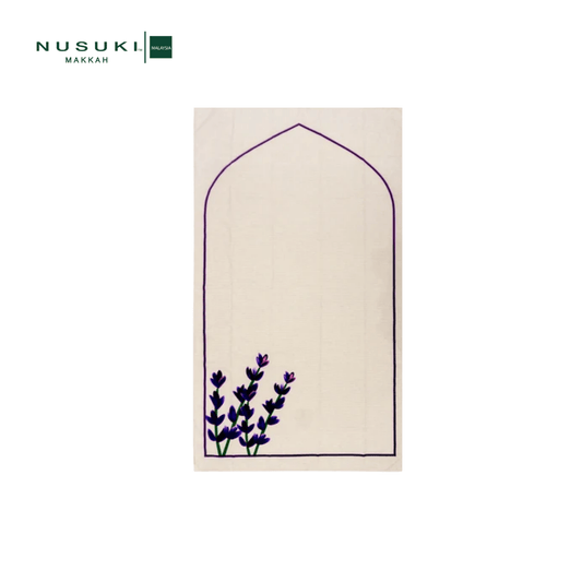 Fa Zkorouni Azkorkom Prayer Mat with bag - | Nusuki MY