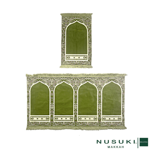 Musalla Kit Premium Musalla Prayer Mat Sets Malaysia - Nusuki MY