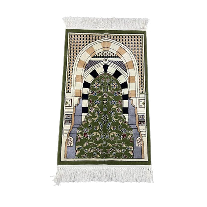 Al Rawda Entrance Gate Prayer Mat with bag