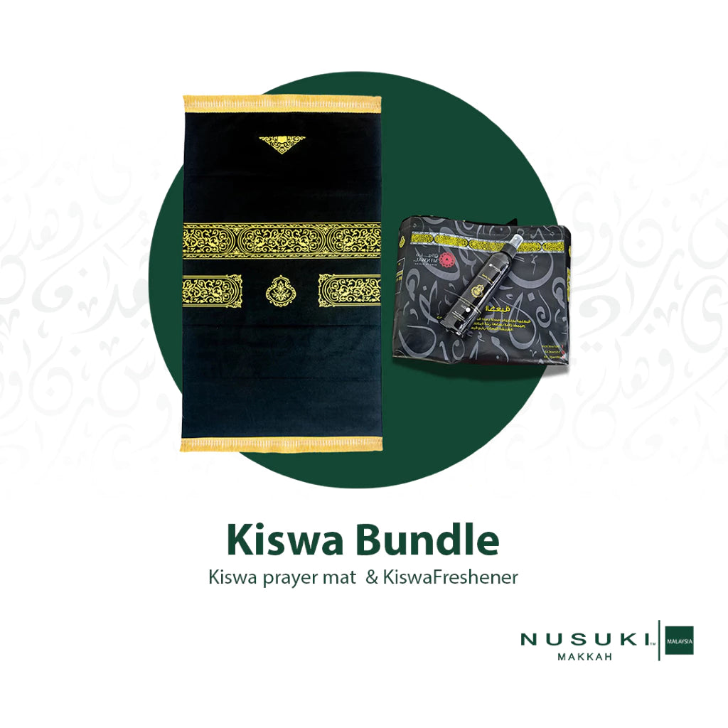 Prayer Mat + Freshener Bundle - Nusuki MY