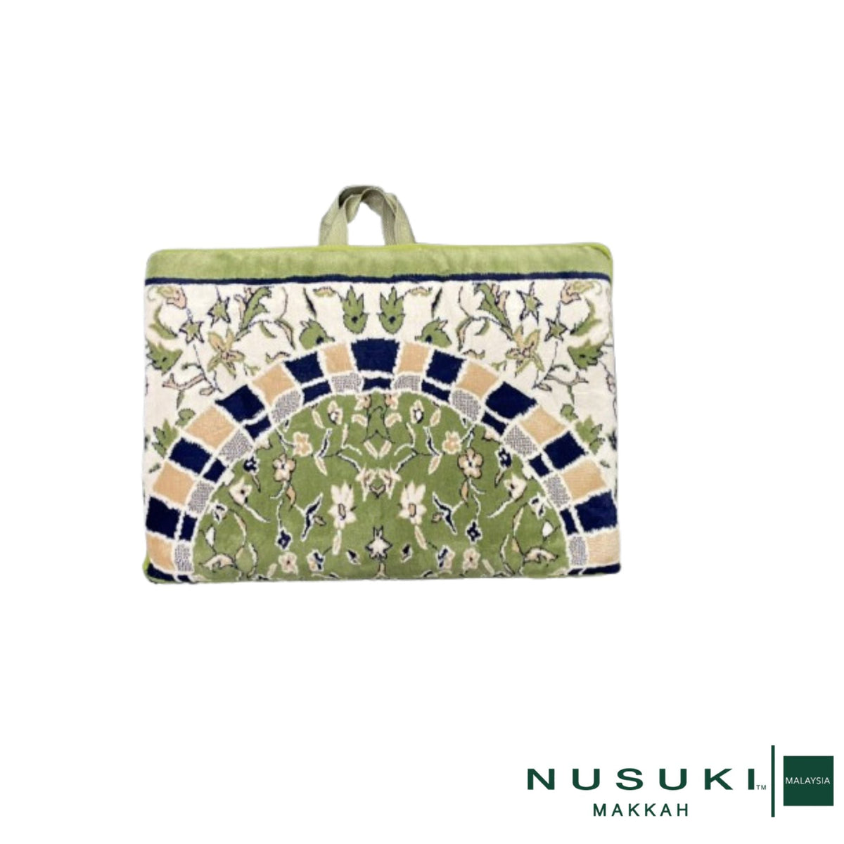 Nusuki Sejadah Sandar Medium Rawdah Premium Backrest Made in Madinah - | Nusuki MY