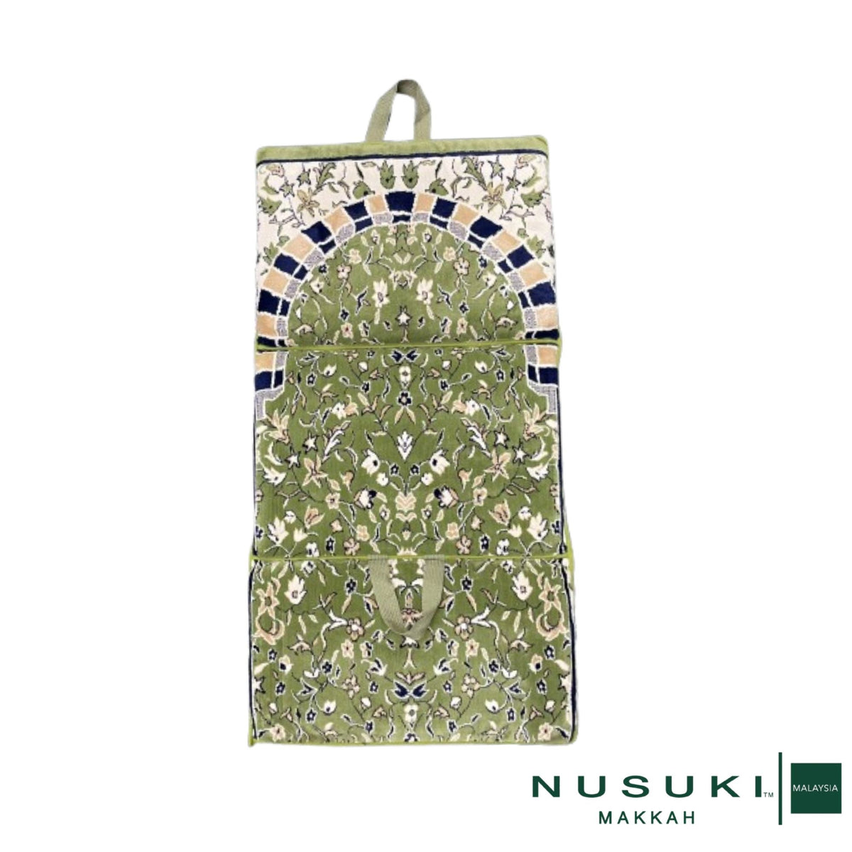 Nusuki Sejadah Sandar Medium Rawdah Premium Backrest Made in Madinah - | Nusuki MY