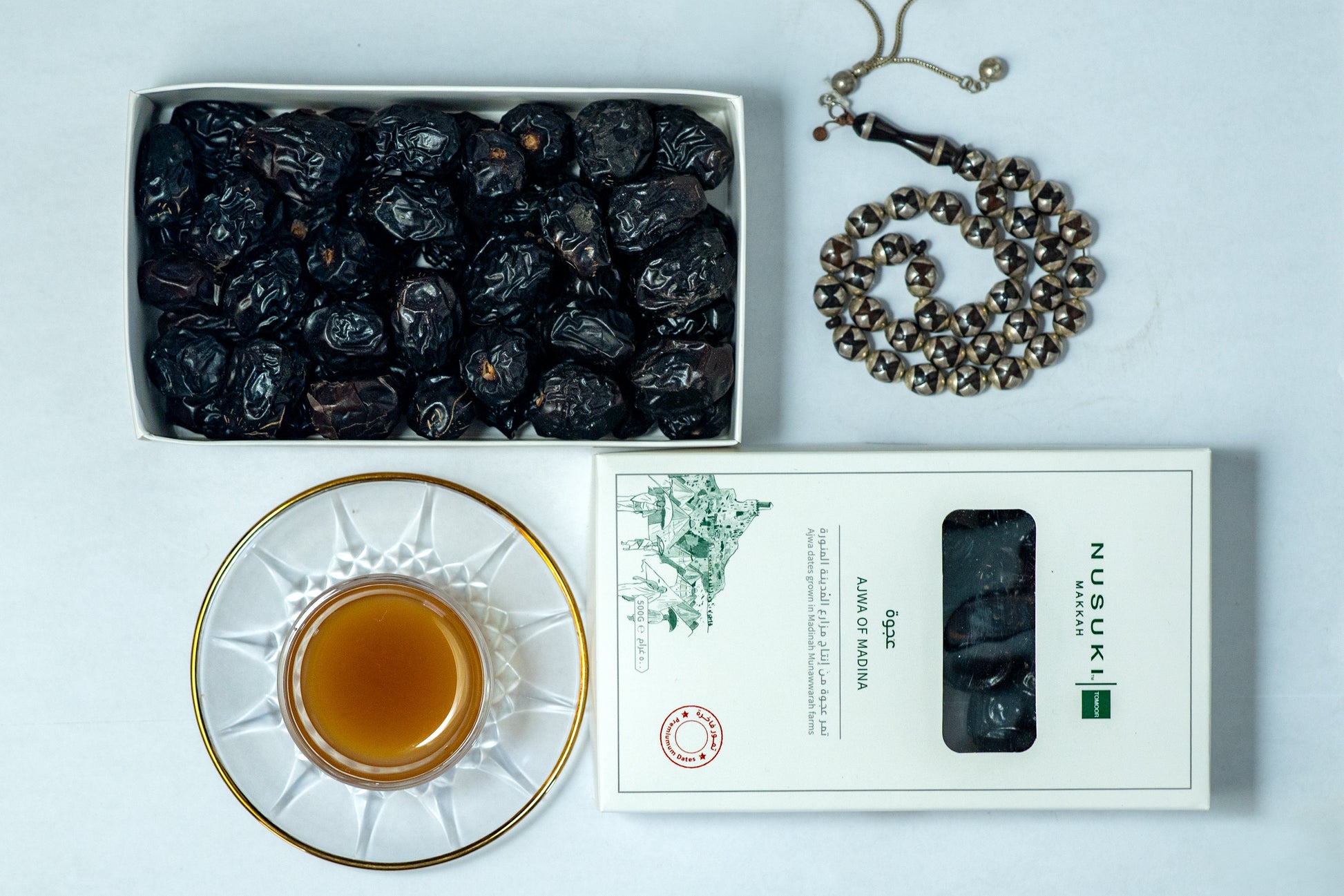 Premium Ajwa Dates from Madinah Farm 500 g - Dates | Nusuki MY
