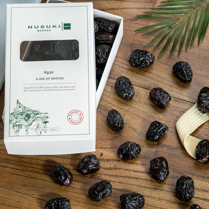 Premium Ajwa Dates from Madinah Farm 500 g - Dates | Nusuki MY