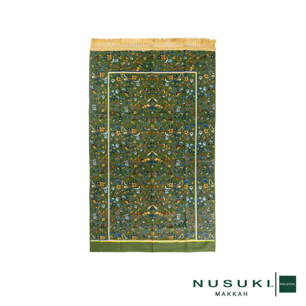 Rawda Travel Prayer Mat with Bag - Prayer Mat | Nusuki MY