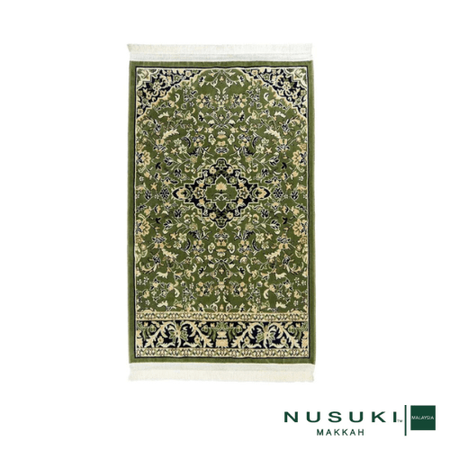 Rawdah Al - Haramain Prayer Mat with Handbag - Prayer Mat | Nusuki MY