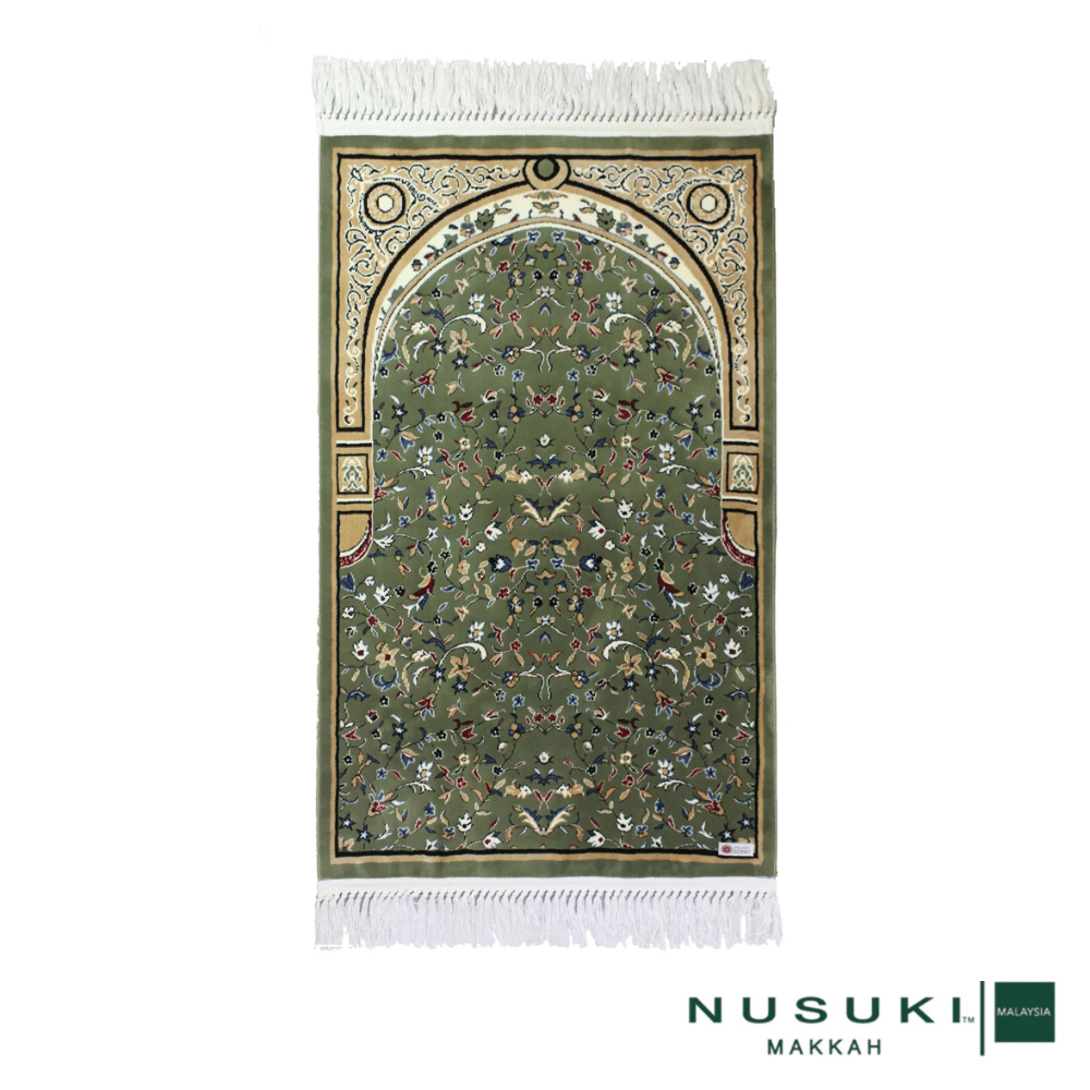 Rawdah Nusuki Prayer Mat with Handbag - Prayer Mat | Nusuki MY