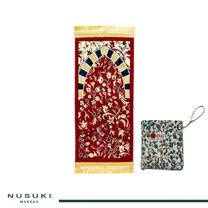 Rawdah Zahidiyah Kids Prayer Mat with Handbag - Prayer Mat | Nusuki MY