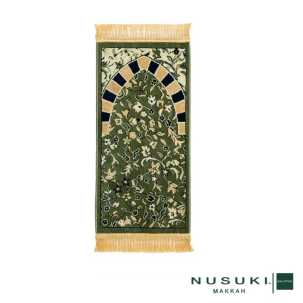 Rawdah Zahidiyah Kids Prayer Mat with Handbag - Prayer Mat | Nusuki MY