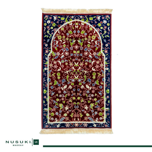 Al Rawdah Prayer Mat with Handbag