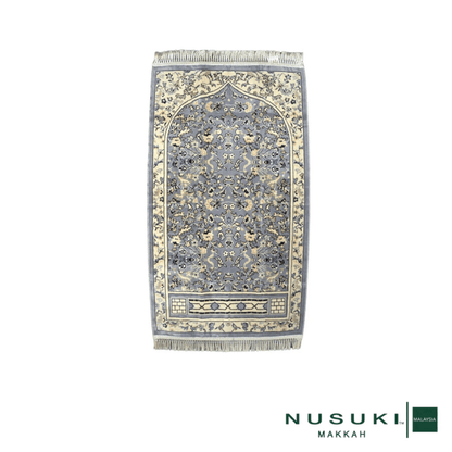 Riyadh Al Jannah Prayer Mat with Handbag - Prayer Mat | Nusuki MY