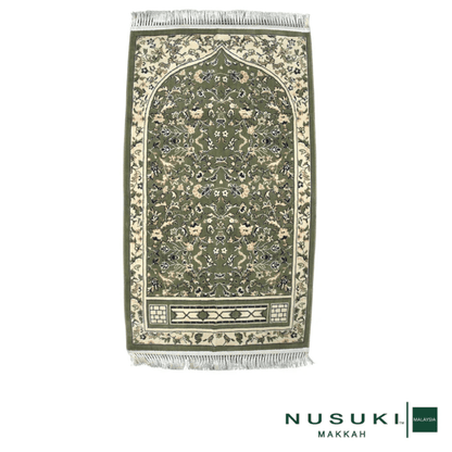 Riyadh Al Jannah Prayer Mat with Handbag - Prayer Mat | Nusuki MY