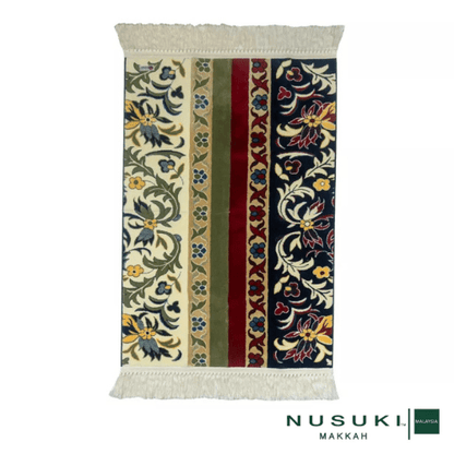 Sejadah Rawdah Al Haram Al Madani Premium with HandBag - Prayer Mat | Nusuki MY