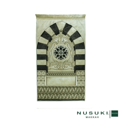 Single Arch Travel Prayer Mat With Handbag - Prayer Mat | Nusuki MY